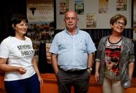 Clarisa Couto present� el programa acompa�ada de otros dos concejales, Luis Soto y Maruja Eiroa. 