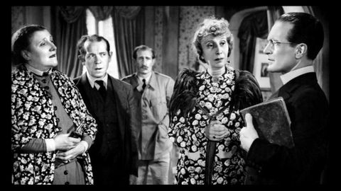 Fotograma de la adaptaci�n que el director franc�s Henri-Georges Clouzot realiz� en 1941 de la popular novela de Stanislas-Andr� Steeman �El asesino vive en el 21�