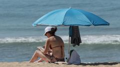 Playa en Loul�, en el sur de Portugal