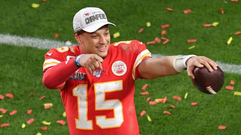 Patrick Mahomes, gran estrella de los Kansas City Chiefs, vencedores de la Super Bowl