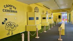 Pabelln de Alimerka en la Feria Internacional de Muestras de Asturias (Fidma), en Gijn.