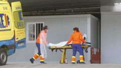 Imagen de archivo de una ambulancia 