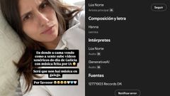 Sabela Ramil escribi� en Instagram una reflexi�n tras el �xito de un tema hecho con IA que se hizo viral el D�a de Galicia