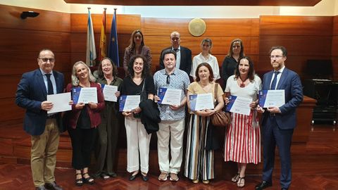 Los profesionales de la abogac&iacute;a adscritos desde hace 25 a&ntilde;os al turno de oficio fueron homenajeados en el Colegio de Abogados de A Coru&ntilde;a
