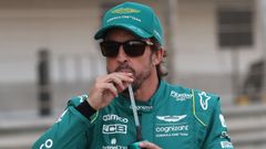 El piloto asturiano Fernando Alonso forma parte del equipo de Aston Martin