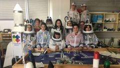 En la imagen, el equipo de la ESO �Frouximakers� del CPI Atios