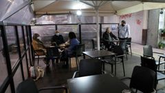 Terraza en la calle Nicomedes Pastor Díaz