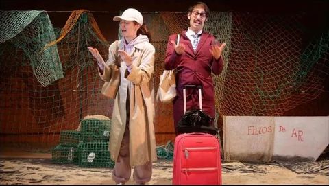 Teatro do Ar acta en Sarria con la obra Seca