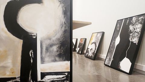 Exposici�n de Jaime Herrero en el Edificio Hist�rico de la Universidad de Oviedo.