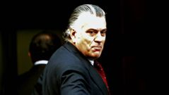 B�rcenas, antes de entrar en la Audiencia Nacional