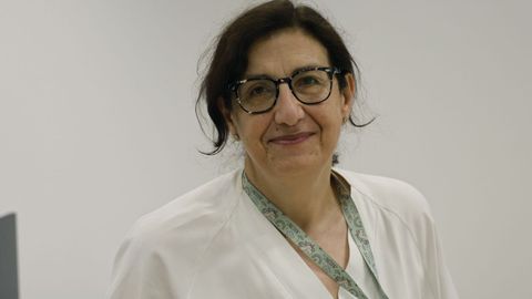 Fernández, en la unidad de Cuidados Paliativos del CHUO.