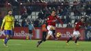 Sergio Tejera Nastic Tarragona Real Oviedo.Sergio Tejera, durante un encuntro frente al Cadiz