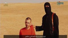 David Haines, en el v�deo en el que se le amenazaba