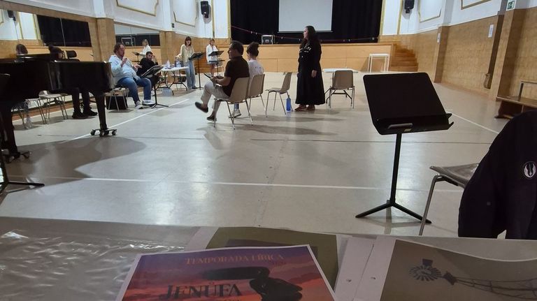Comienzan los ensayos de �Jenufa� cuyo estreno en Galicia abrir� la 74 temporada l�rica de Amigos de la �pera<br />Vis