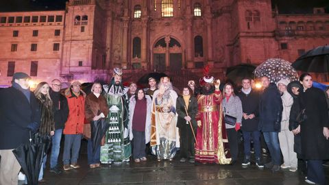 Cabalgata en Santiago