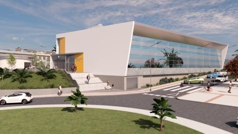 Reproducci&oacute;n del proyecto deportivo que la empresa gallega construir&aacute; en Canarias