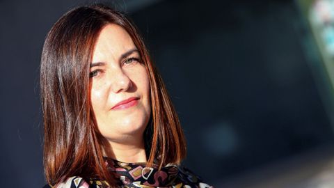 Ledicia Costas, autora da novela �Golpes de Luz� e premio Merl�n 2021. 