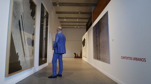 Exposición «Compromiso con el arte» de las colecciones de Abanca y Bancaja.