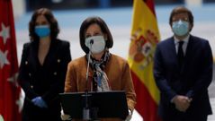 Margarita Robles: �No les hemos podido salvar la vida, pero las Fuerzas Armadas no les han dejado solos ni un minuto�