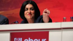Shabana Mahmood, durante su intervencin en el congreso anual del Partido Laborista.