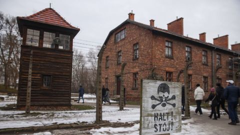 Imagen de archivo del campo de exterminio nazi de Auschwitz-Birkenau.