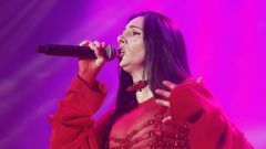 La rapera Mala Rodr�guez, en un concierto en Galicia en el 2019