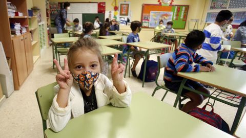 Vuelta al cole en el colegio de Barcelos