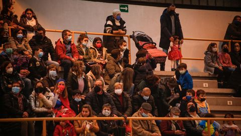 Concurso de disfraces en el carnaval de Outes.