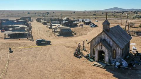 Set de rodaje de Rust en el que ocurri la trgica muerte