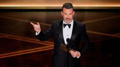 El presentador Jimmy Kimmel, durante la ceremonia de los Oscar, en marzo