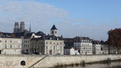 Vista de la ciudad de Orleans, al sur de Par�s
