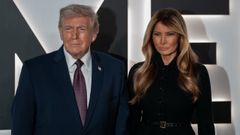 Donald y Melania Trump, en el estreno de la pel�cula documental sobre la primera dama de Estados Unidos en Washington DC