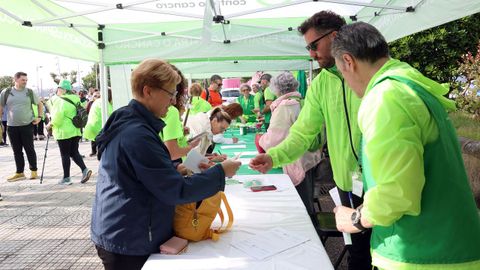 ANDAINA SOLIDARIA CONTRA EL CANCER ORGANIZADA POR LA ASOCIACION DE POBRA DO CARAMIAL