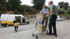 Llegada de los ex�menes de selectividad al campus de Elvi�a en A Coru�a