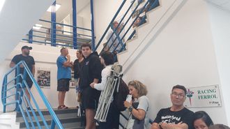 As amaneci A Malata el primer da de nuevas altas en el Racing