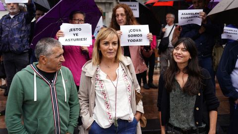 Xune Elipe, Covadonga Tom� y Laura Tuero