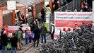 Pruebas para realizar el coronavirus en una estacion m�vil de Colonia