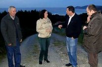 Bel�n do Campo visit� ayer Fisterra y la zona que se mejorar�.