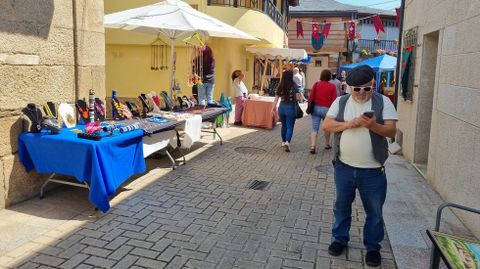 La Feira de 1812 ocupa varias calles del casco histórico de Petín.
