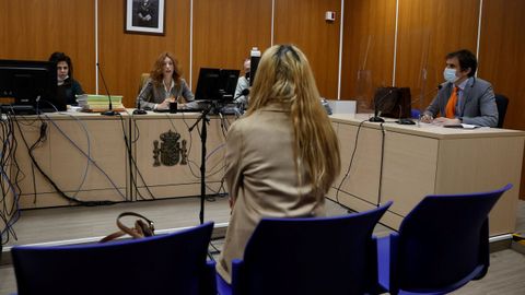 Imagen de archivo de un juicio por violencia de g�nero