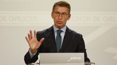 En directo: comparecencia de Feijoo tras el Consello de la Xunta