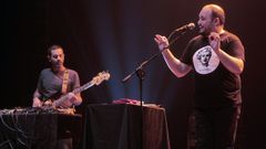 El Ni�o de Elche, en plena actuaci�n en A Illa, en el 2016, es un ejemplo del flamenco m�s libre de la escena actual