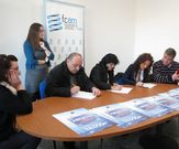 Momento del sorteo, celebrado en Ribadeo. 