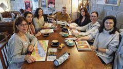 Algunos de los participantes del proyecto Debuxou