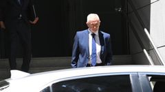 El director adjunto operativo (DAO) del Instituto Armado, Manuel Llamas, a su salida de la Audiencia Nacional.