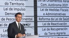 Feijoo, en su intervenci�n por los cien d�as de su toma de posesi�n