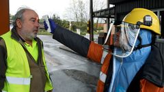 Toman la temperatura a un trabajador de ArcelorMittal