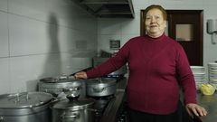 Rosa Blanco, cocinera ourensana galardonada en la Feira do Cocido de Lal�n