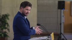 El portavoz de ERC en el Congreso, Gabriel Rufi�n