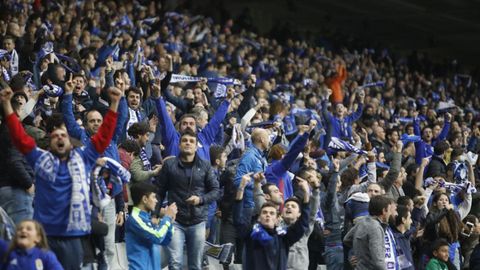 Derbi en el Carlos Tartiere entre el Oviedo y el Sporting, temporada 2018-2019